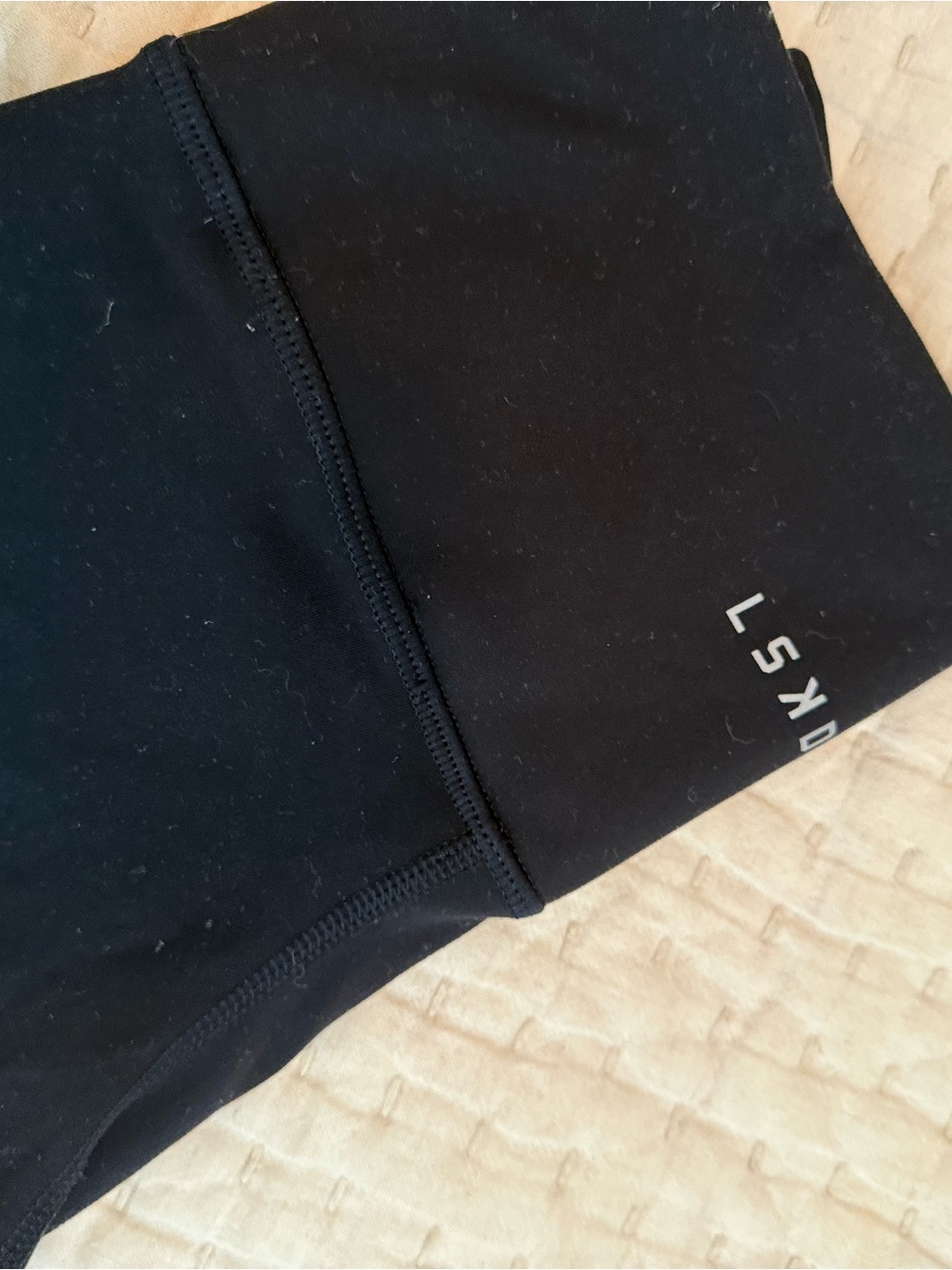 LSKD High-Rise Black Performance Leggings NWOT - Picture 4 of 5
